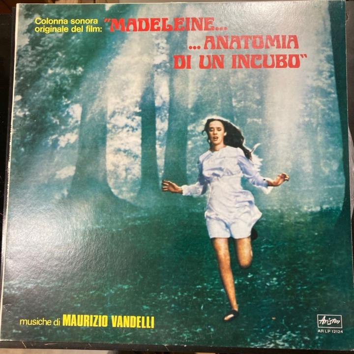 Maurizio Vandelli - Madeleine... Anatomia Di Un Incubo (ITA/1974) LP (VG+-M-/VG+) -soundtrack-